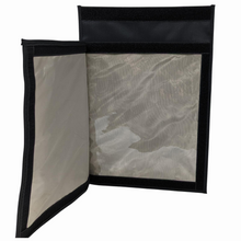 Load image into Gallery viewer, Transparent Window Cellphone | Tablet Signal Blocking Faraday Case with Roll Top Velcro Seal