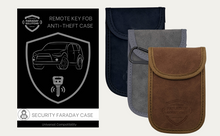 Load image into Gallery viewer, Key Fob RFID Device Security Faraday Case w/ Carbineer