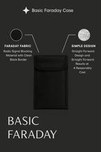 Load image into Gallery viewer, Basic Faraday Signal Blocking Pouch for Cell Phone Privacy and Anti-Tracking Protective Case
