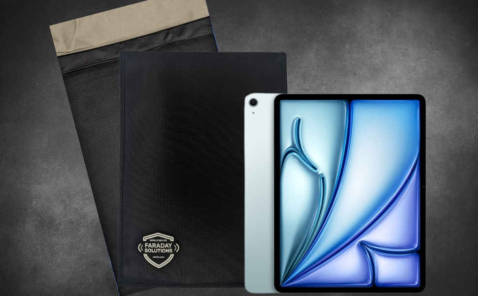Magnetic Sealing Tablet / Chromebook Edition Faraday RFID Blocking Case | X2 Shielding