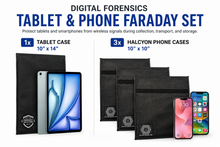 Load image into Gallery viewer, Digital Forensics Investigator Callout Kit – 4-Piece Faraday Set
