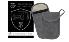 Load image into Gallery viewer, Key Fob RFID Device Security Faraday Case w/ Carbineer
